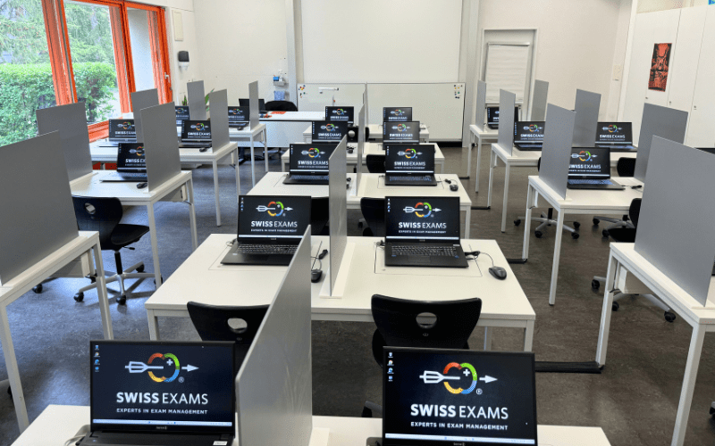 The advantages of Swiss Exams' nationwide network of Cambridge computer-based test centres