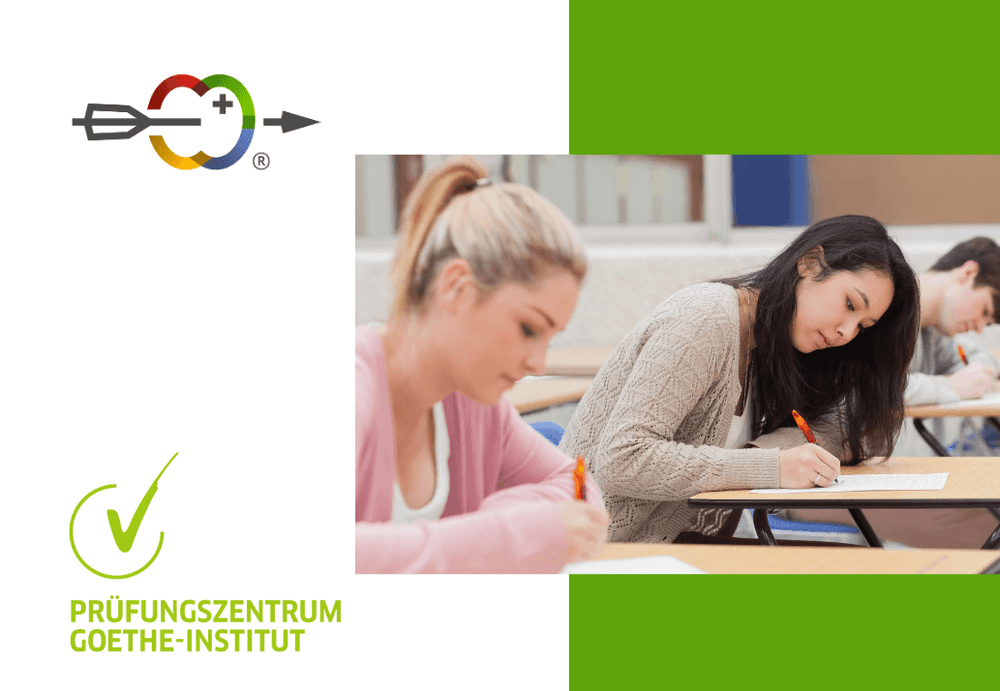 Students Sitting Inside the Classroom while Taking German exam for Migration